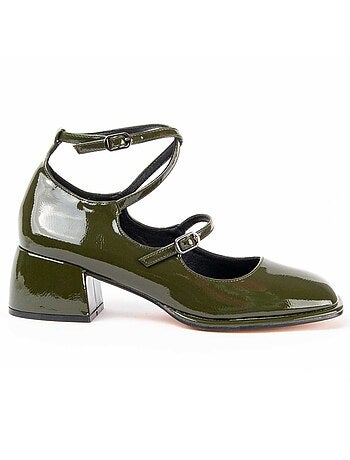 Scarpa Con Tacco Materiale Sintetico E Tessile Montevita