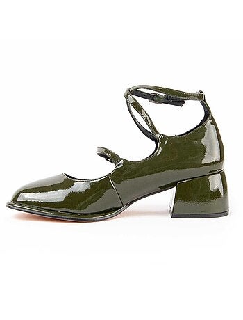 Scarpa Con Tacco Materiale Sintetico E Tessile Montevita