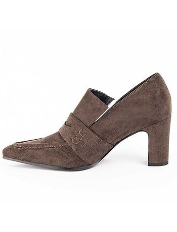 Scarpa Con Tacco Materiale Sintetico E Tessile Montevita