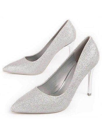 Scarpa con tacco materiale sintetico montevita