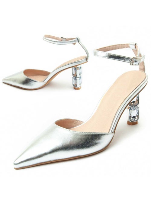 Scarpa Con Tacco Materiale Sintetico Montevita - Kiabi