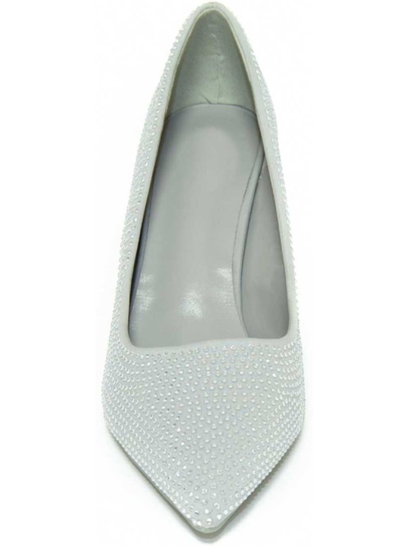 Scarpa Con Tacco Materiale Sintetico Montevita Argento - Kiabi