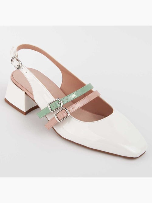 Scarpa Con Tacco Materiale Sintetico Montevita - Kiabi