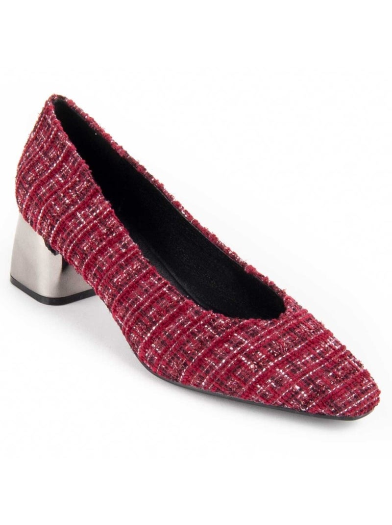 Scarpa Con Tacco Materiale Sintetico Montevita Blu - Kiabi
