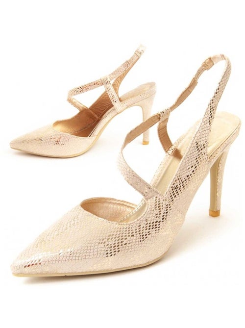 Scarpa Con Tacco Materiale Sintetico Montevita - Kiabi