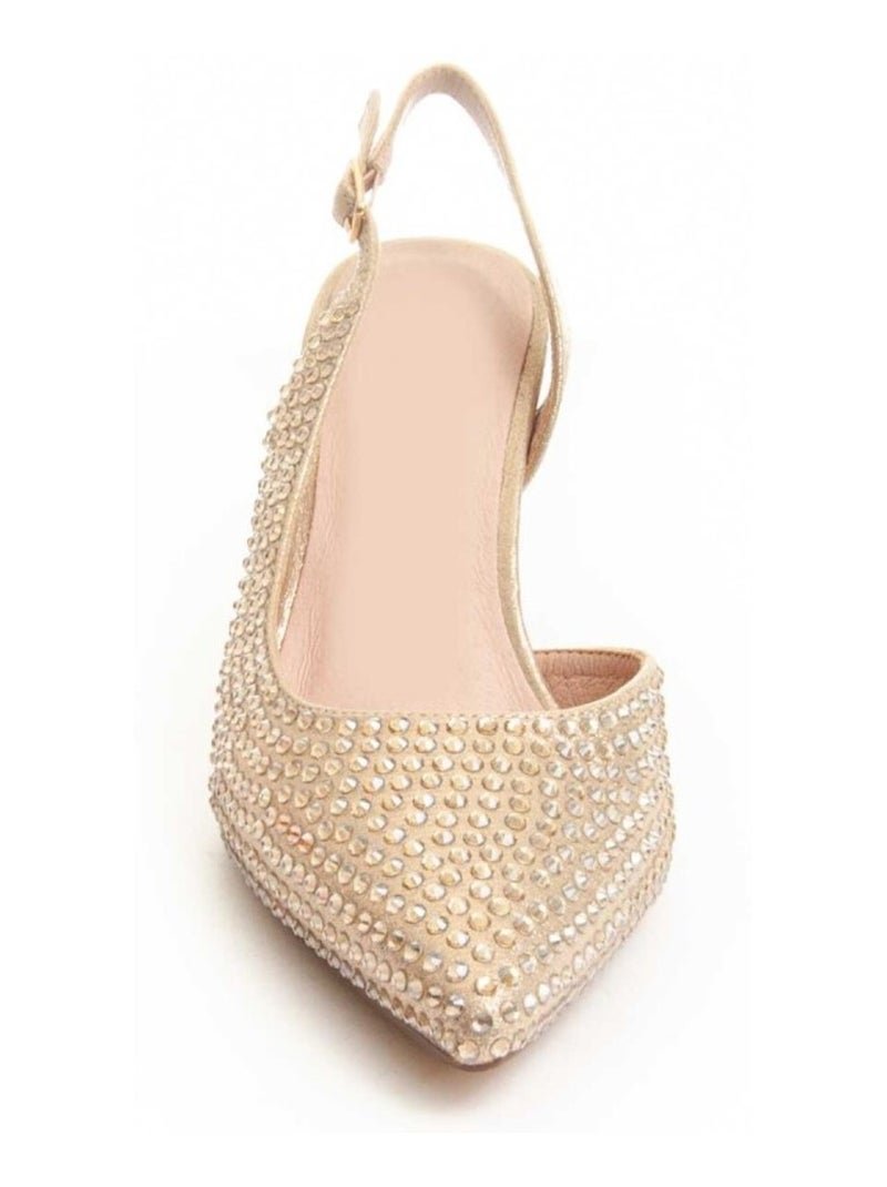 Scarpa Con Tacco Materiale Sintetico Montevita Dorato/Oro - Kiabi