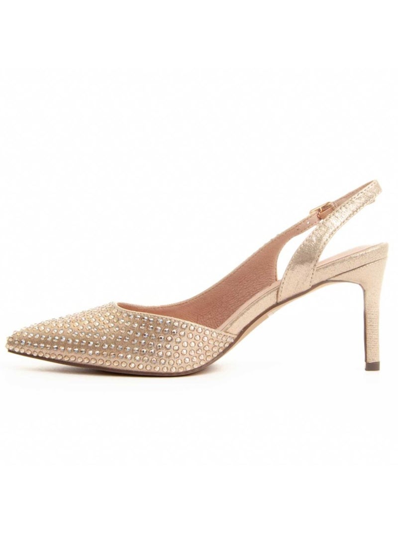 Scarpa Con Tacco Materiale Sintetico Montevita Dorato/Oro - Kiabi