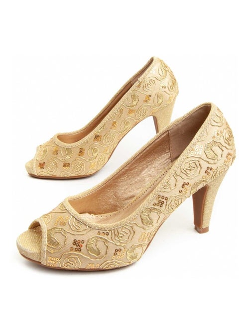 Scarpa Con Tacco Materiale Sintetico Montevita - Kiabi