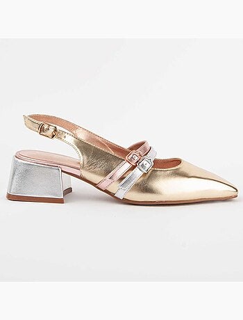Scarpa Con Tacco Materiale Sintetico Montevita