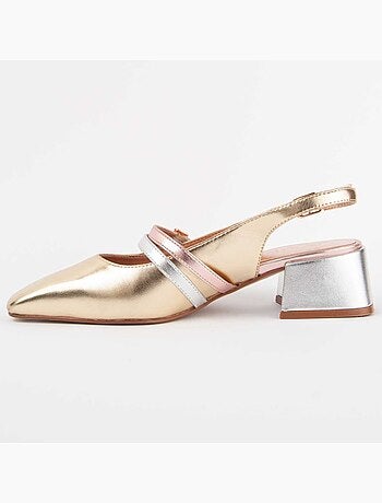 Scarpa Con Tacco Materiale Sintetico Montevita