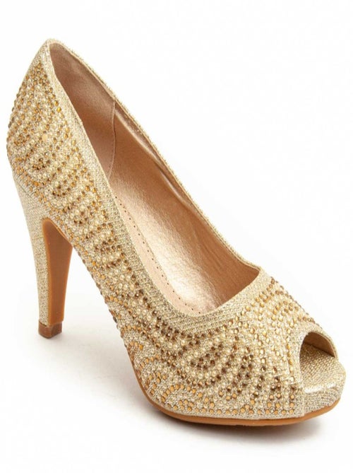 Scarpa Con Tacco Materiale Sintetico Montevita - Kiabi