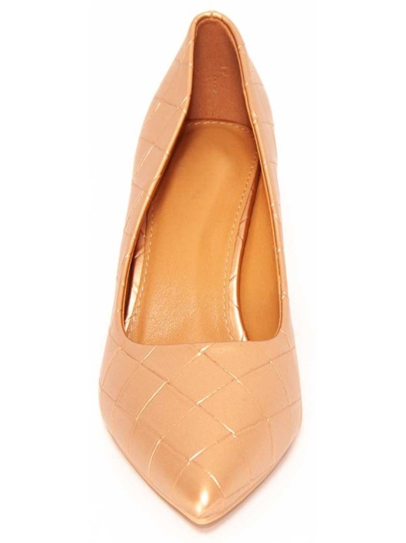 Scarpa Con Tacco Materiale Sintetico Montevita Dorato/Oro - Kiabi