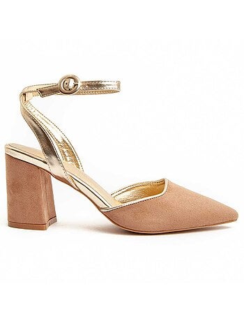 Scarpa Con Tacco Materiale Sintetico Montevita