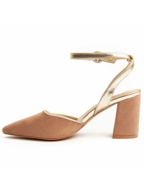 Scarpa Con Tacco Materiale Sintetico Montevita - Kiabi