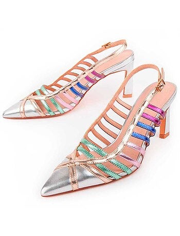 Scarpa Con Tacco Materiale Sintetico Montevita