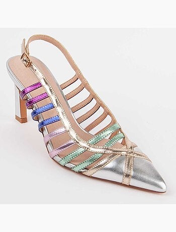 Scarpa Con Tacco Materiale Sintetico Montevita