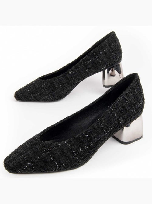 Scarpa Con Tacco Materiale Sintetico Montevita - Kiabi