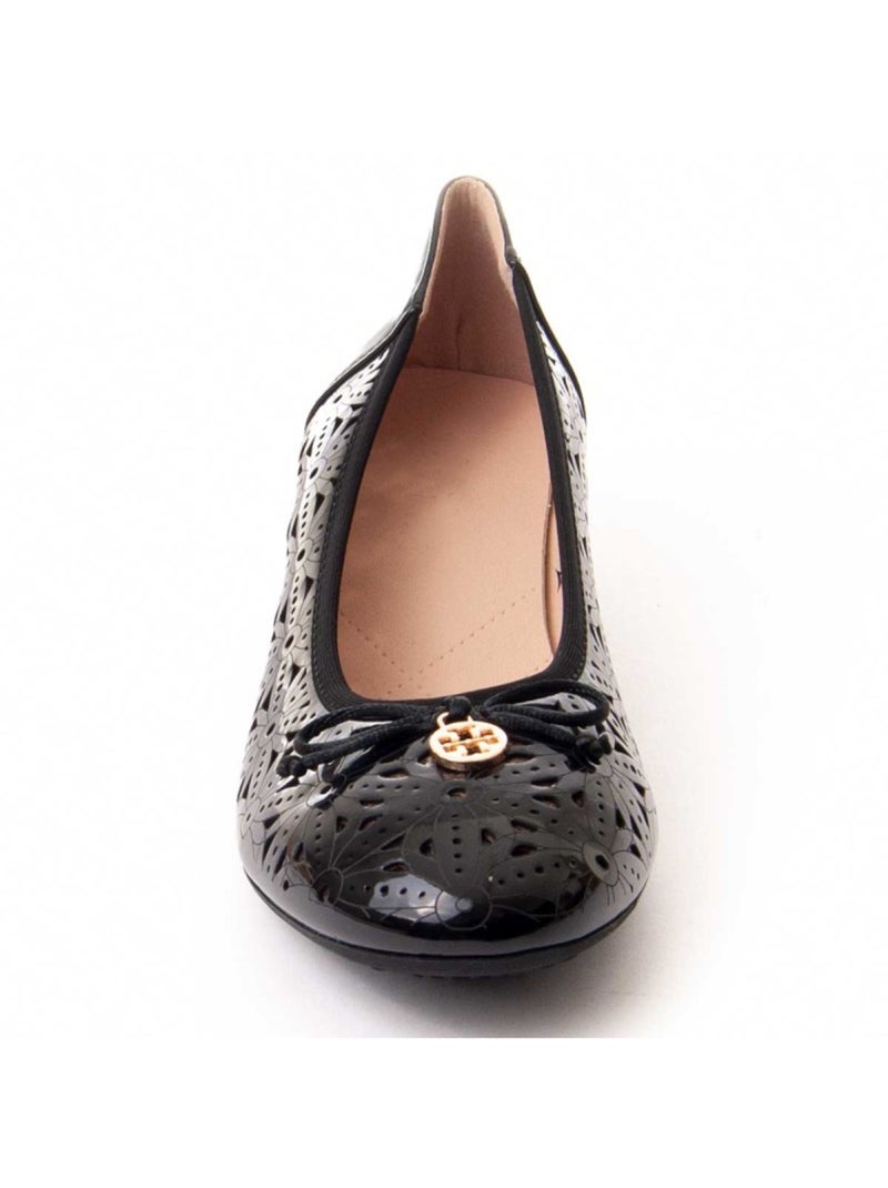 Scarpa Con Tacco Materiale Sintetico Montevita Nero - Kiabi