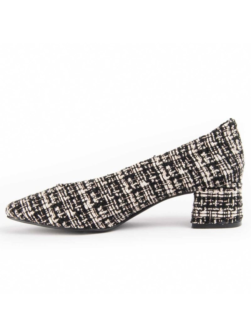 Scarpa Con Tacco Materiale Sintetico Montevita Nero - Kiabi