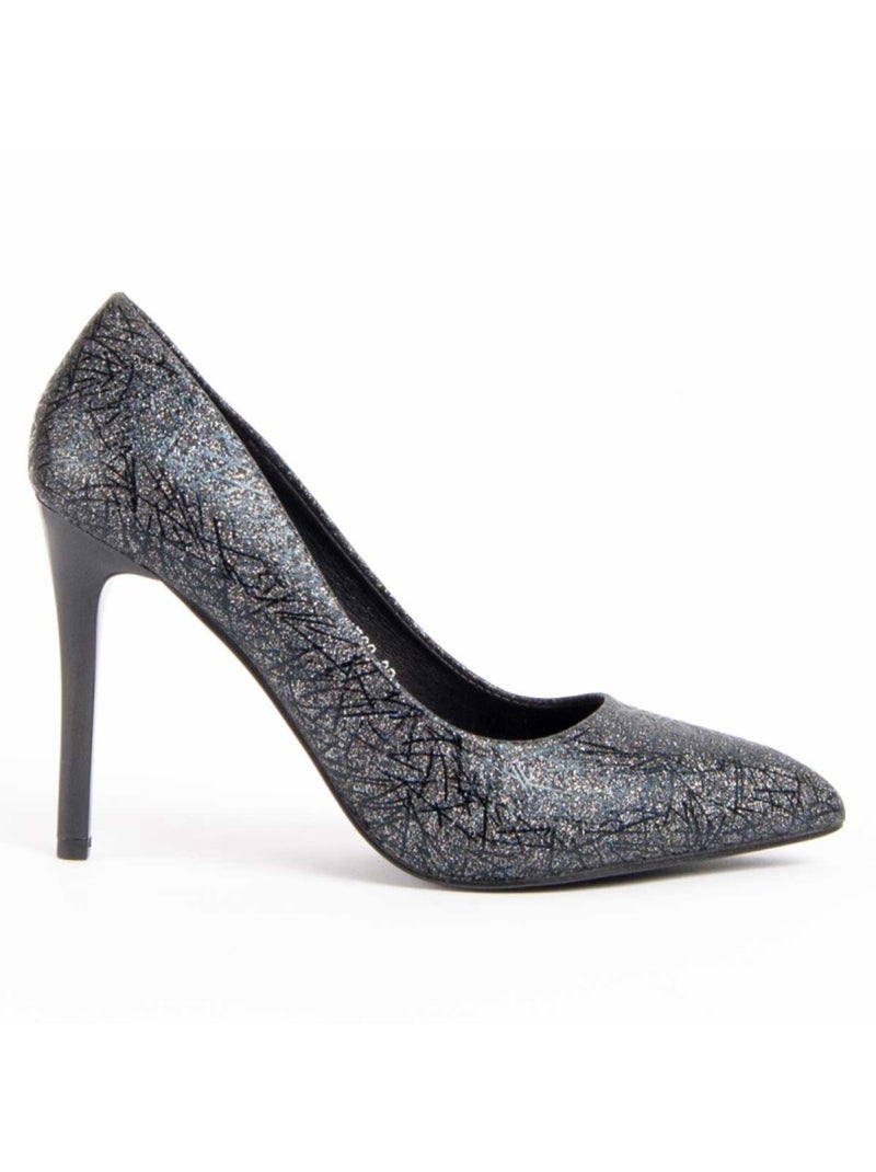 Scarpa Con Tacco Materiale Sintetico Montevita Nero - Kiabi