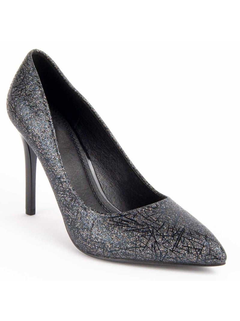 Scarpa Con Tacco Materiale Sintetico Montevita Nero - Kiabi