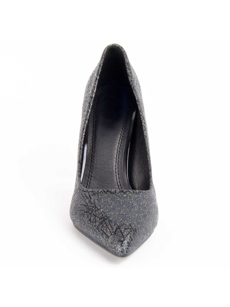 Scarpa Con Tacco Materiale Sintetico Montevita Nero - Kiabi