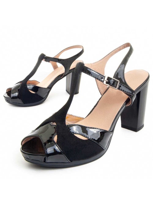 Scarpa Con Tacco Materiale Sintetico Montevita - Kiabi