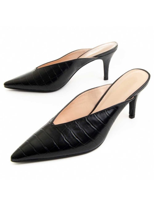 Scarpa Con Tacco Materiale Sintetico Montevita - Kiabi