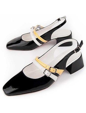 Scarpa Con Tacco Materiale Sintetico Montevita