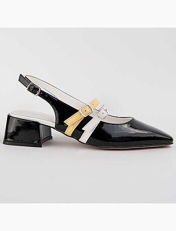 Scarpa Con Tacco Materiale Sintetico Montevita