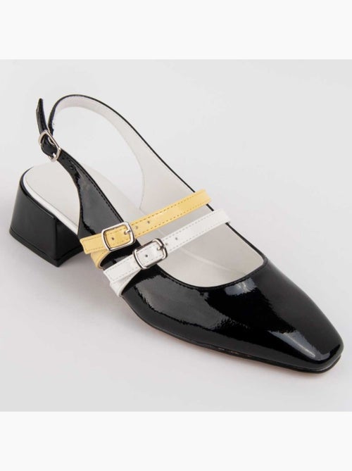 Scarpa Con Tacco Materiale Sintetico Montevita - Kiabi