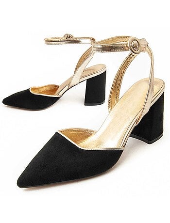 Scarpa Con Tacco Materiale Sintetico Montevita
