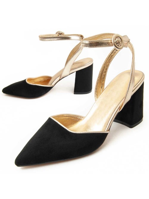 Scarpa Con Tacco Materiale Sintetico Montevita - Kiabi