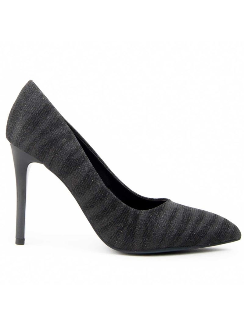 Scarpa Con Tacco Materiale Sintetico Montevita Nero - Kiabi