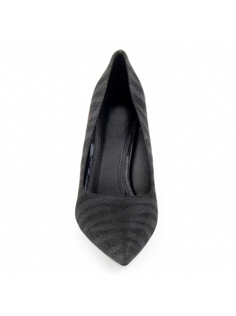 Scarpa Con Tacco Materiale Sintetico Montevita Nero - Kiabi