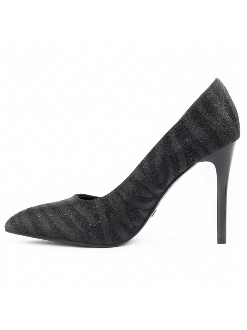 Scarpa Con Tacco Materiale Sintetico Montevita Nero - Kiabi