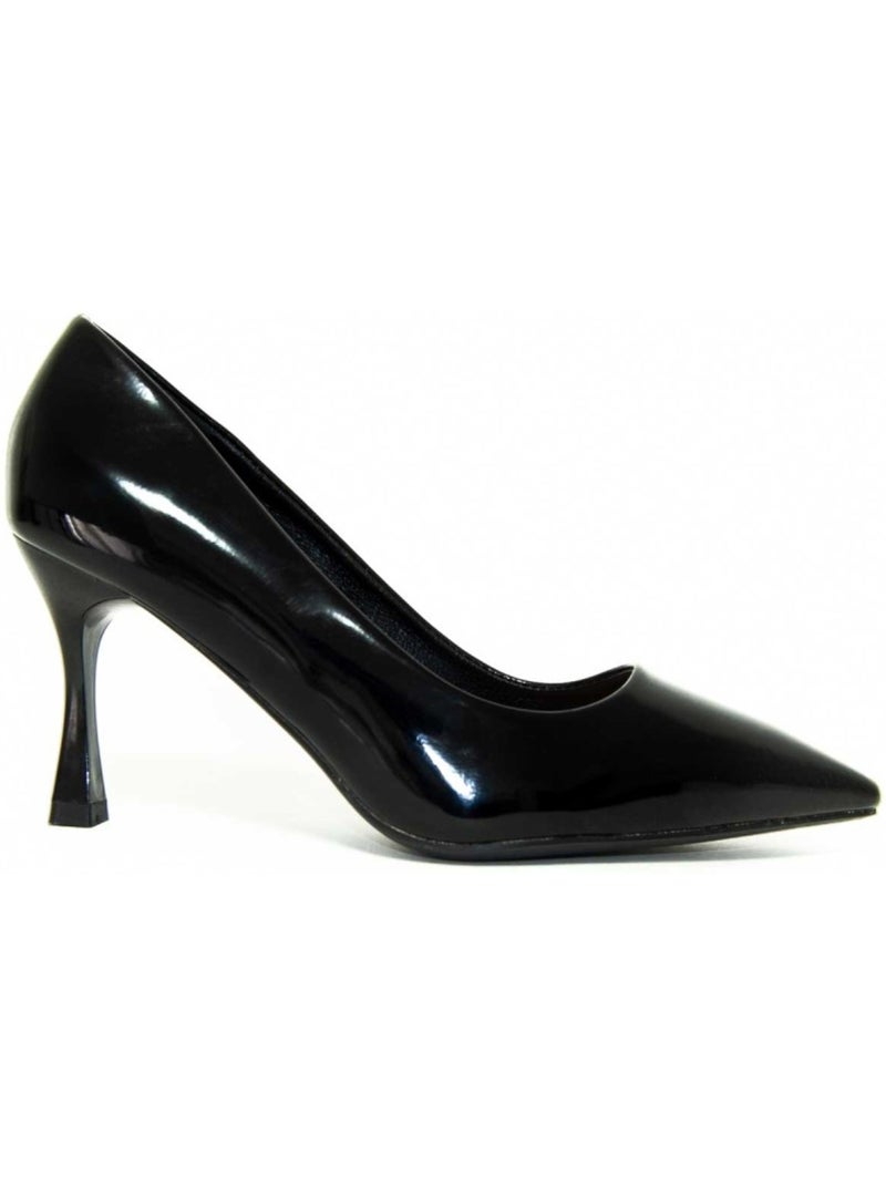 Scarpa Con Tacco Materiale Sintetico Montevita Nero - Kiabi