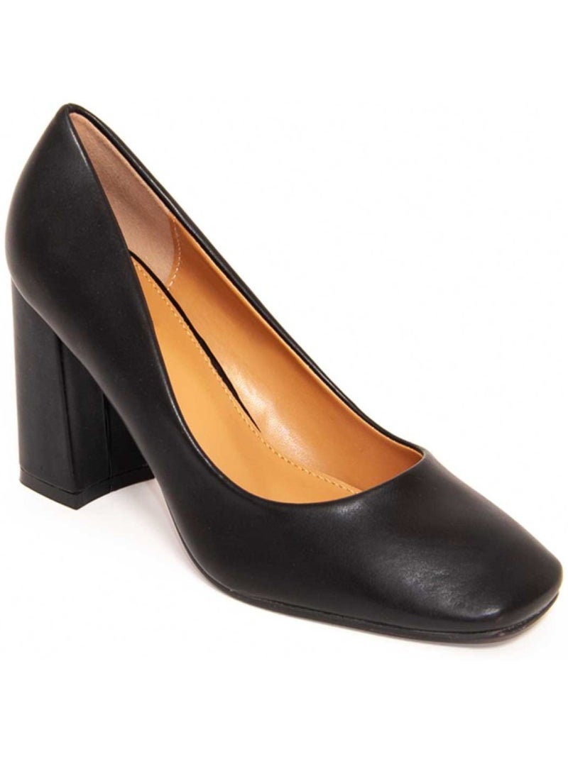 Scarpa Con Tacco Materiale Sintetico Montevita Nero - Kiabi