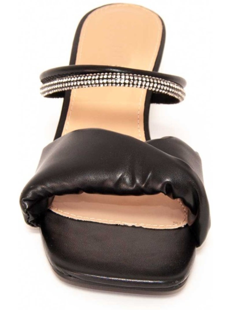 Scarpa Con Tacco Materiale Sintetico Montevita Nero - Kiabi