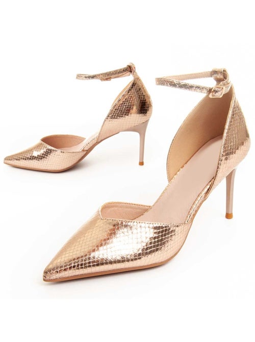 Scarpa Con Tacco Materiale Sintetico Montevita - Kiabi