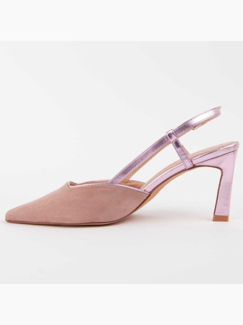 Scarpa Con Tacco Materiale Sintetico Montevita - Kiabi