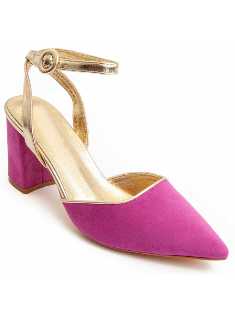 Scarpa Con Tacco Materiale Sintetico Montevita Rosa - Kiabi