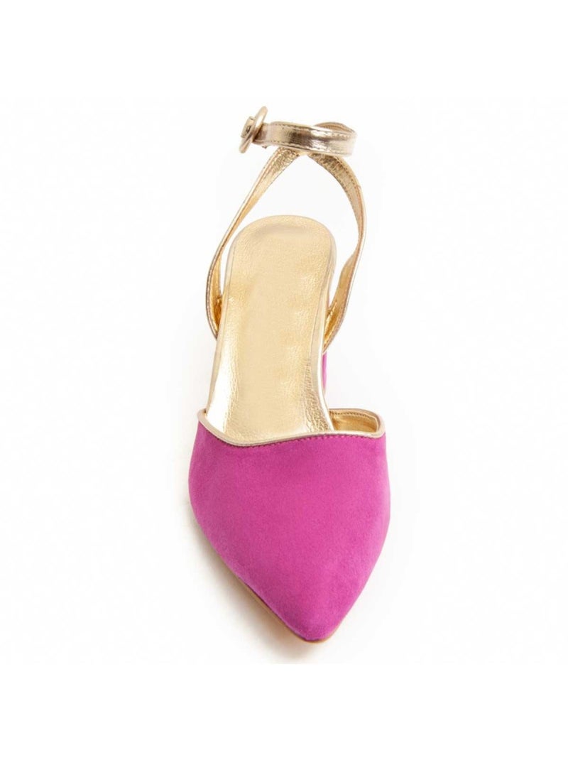 Scarpa Con Tacco Materiale Sintetico Montevita Rosa - Kiabi