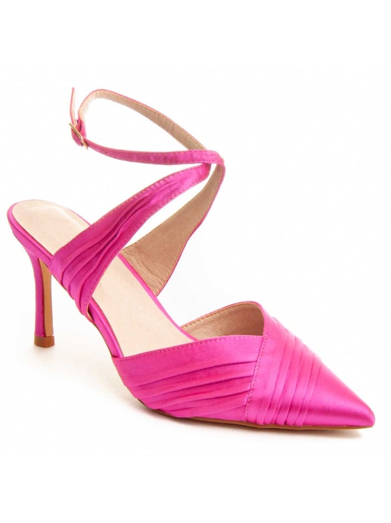 Scarpa Con Tacco Materiale Sintetico Montevita Rosa - Kiabi