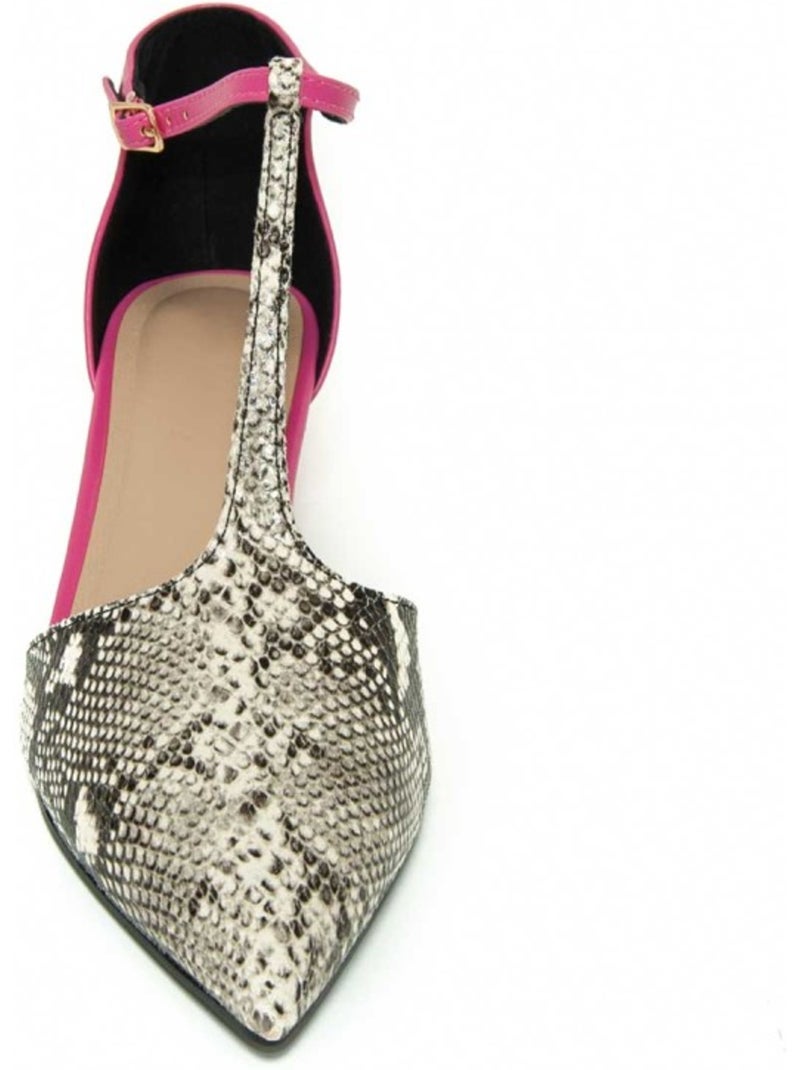 Scarpa Con Tacco Materiale Sintetico Montevita Rosa - Kiabi