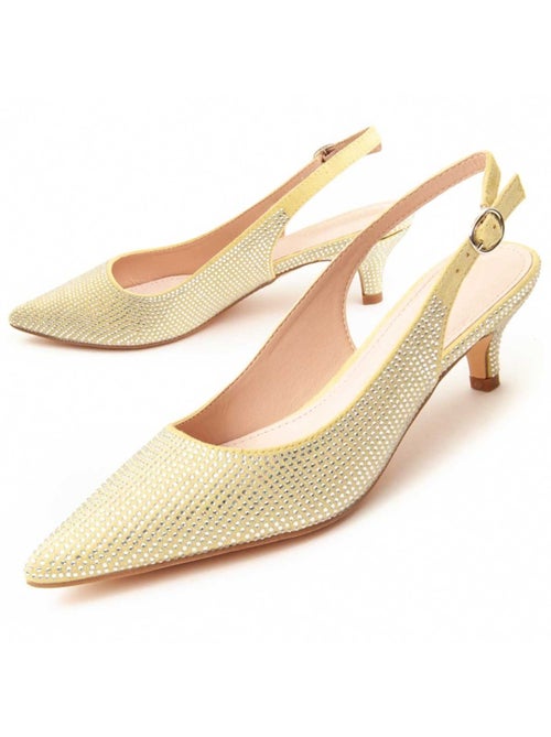 Scarpa Con Tacco Materiale Sintetico Montevita - Kiabi