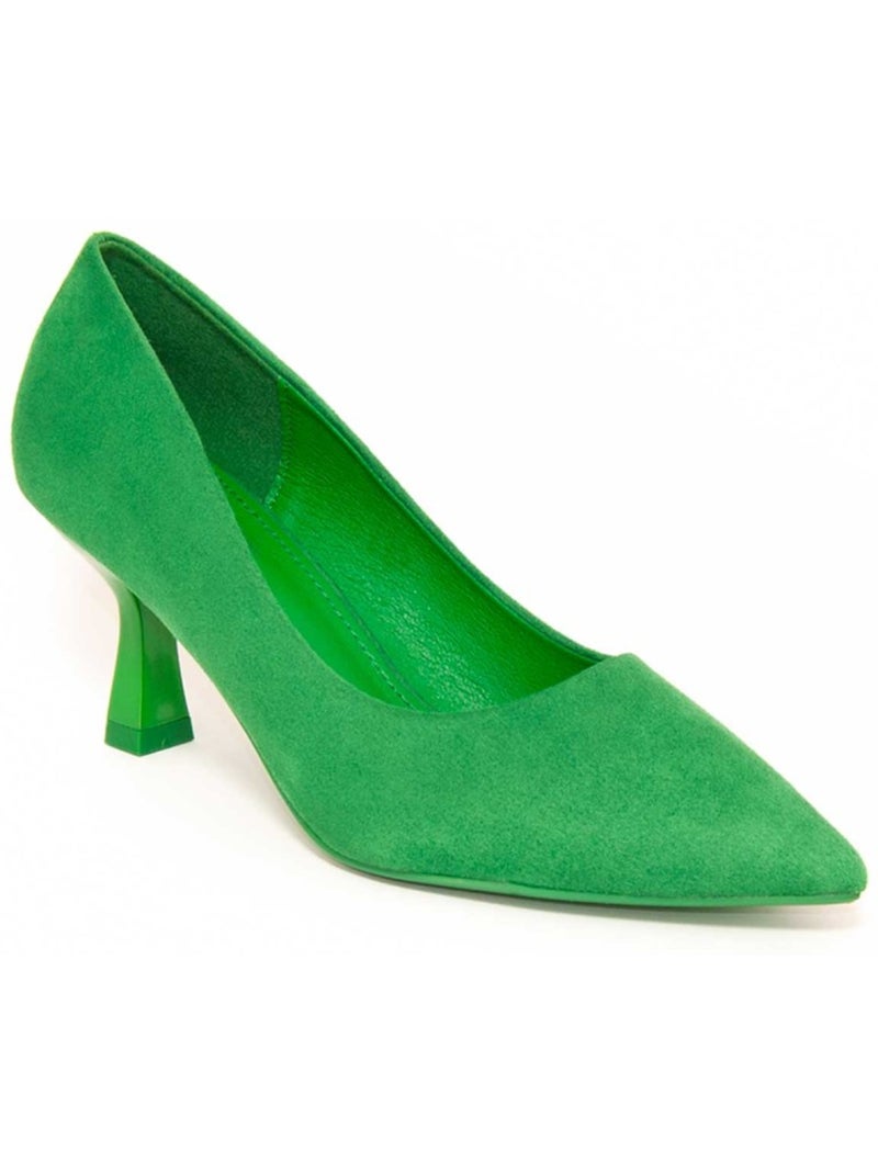 Scarpa Con Tacco Materiale Sintetico Montevita Verde - Kiabi
