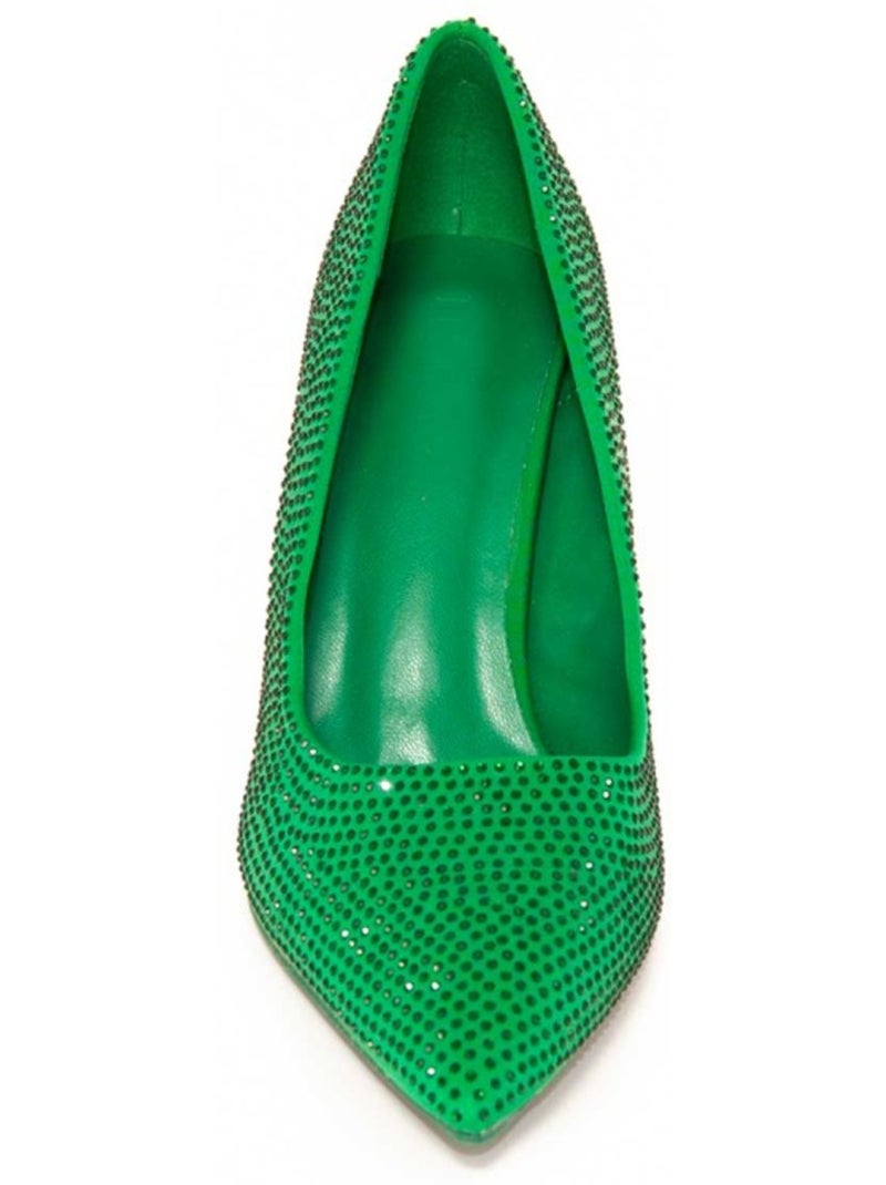 Scarpa Con Tacco Materiale Sintetico Montevita Verde - Kiabi