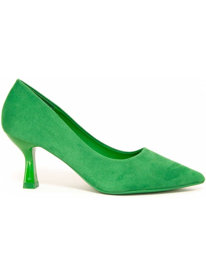 Scarpa Con Tacco Materiale Sintetico Montevita Verde - Kiabi