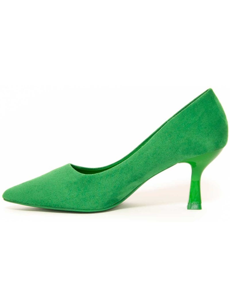 Scarpa Con Tacco Materiale Sintetico Montevita Verde - Kiabi
